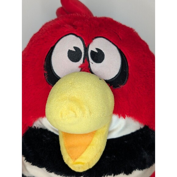 Jay At Play Koo Koo Angry Birds Plush Microbead Nylon 12" Stuffed Animal Pillow - Picture 7 of 8